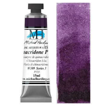 Michael Harding Watercolour 15ml - Quinacridone Purple (309)