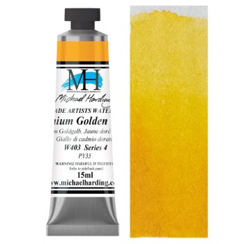 Michael Harding Watercolour 15ml - Cadmium Golden Yellow (403)