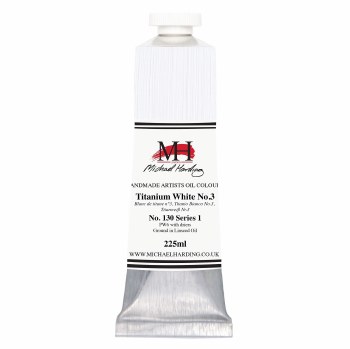 Michael Harding 225ml Titanium White 3 (With Driers) No.130