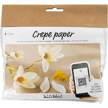 Mini Craft Kit Crepe Paper - Magnolia Branch