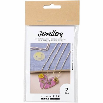 Mini Craft Kit Jewellery - Shrink Plastic Friendship Necklaces