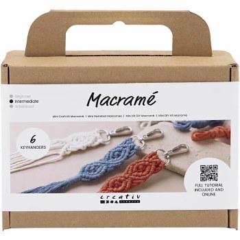 Mini Craft Kit Macramé - Key Ring
