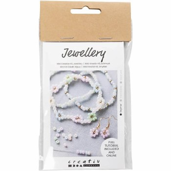 Mini Creative Jewellery Kit - Elastic Bracelet & Earring