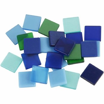 Mini Mosaic Pack 25g Blue/Green