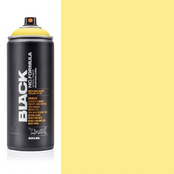 Montana Black 400ml Spray Paint - Easter Yellow