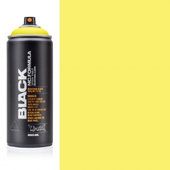Montana Black 400ml Spray Paint - True Yellow