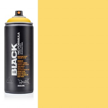 Montana Black 400ml Spray Paint - Yellow