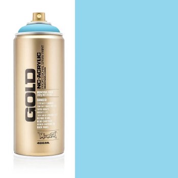Montana Gold 400ml Spray Paint - Shock Baby Blue