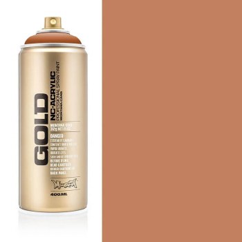 Montana Gold 400ml Spray Paint - Shock Brown Light