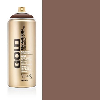 Montana Gold 400ml Spray Paint - Shock Brown