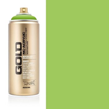 Montana Gold 400ml Spray Paint - Shock Green Light