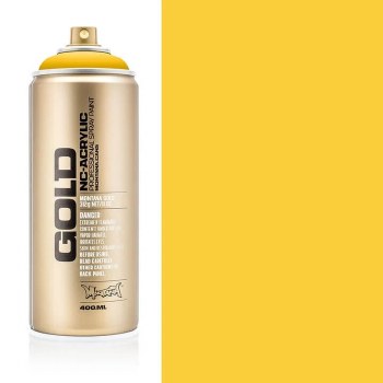 Montana Gold 400ml Spray Paint - Shock Yellow