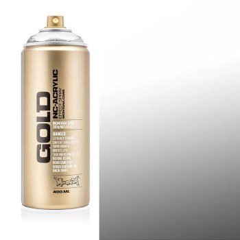 Montana Gold 400ml Spray Paint - Silverchrome
