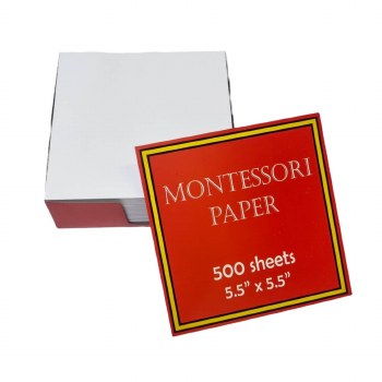 Montessori Paper 5.5x5.5"