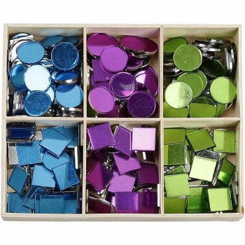 Mosaic Mirror Tile assorted Box of 300pc