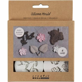 Mould Silicone - Leaves & Flowers