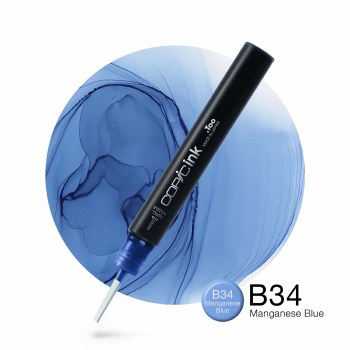 Copic Ink B34 Manganese Blue