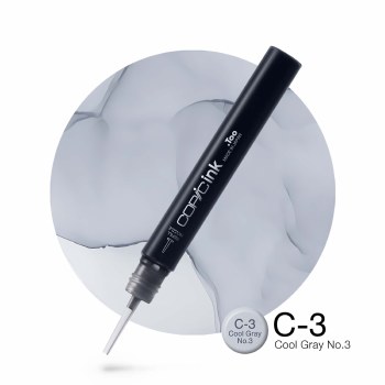 Copic Ink C3 Cool Gray 3