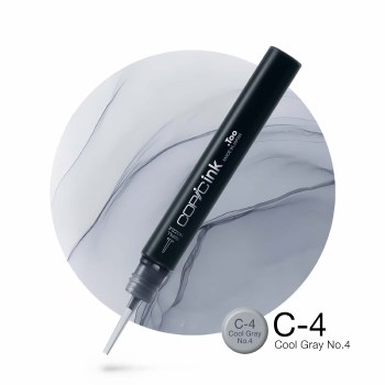 Copic Ink C4 Cool Gray 4