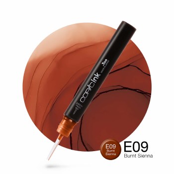 Copic Ink E09 Burnt Sienna
