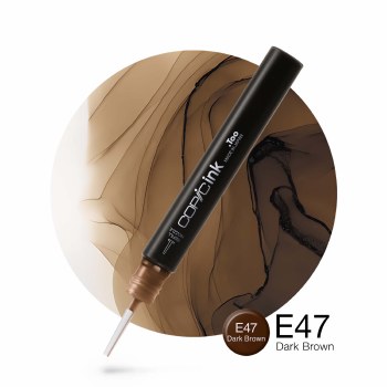Copic Ink E47 Dark Brown