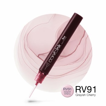 Copic Ink RV91 Grayish Cherry