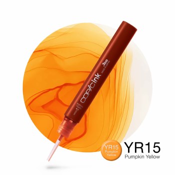 Copic Ink YR15 Pumpkin Yellow