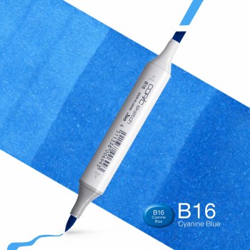 Copic Sketch B16 Cyanine Blue