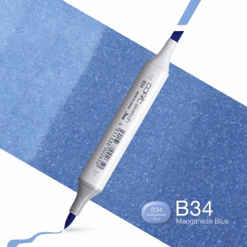Copic Sketch B34 ManganeseBlue
