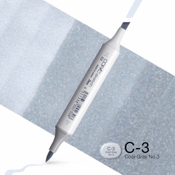 Copic Sketch C3 Cool Gray 3