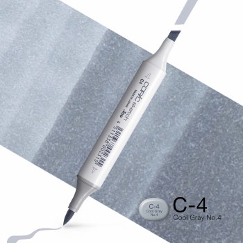 Copic Sketch C4 Cool Gray 4