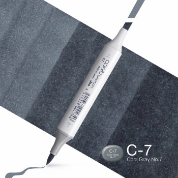 Copic Sketch C7 Cool Gray 7