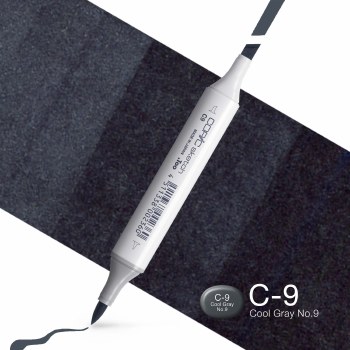 Copic Sketch C9 Cool Gray 9