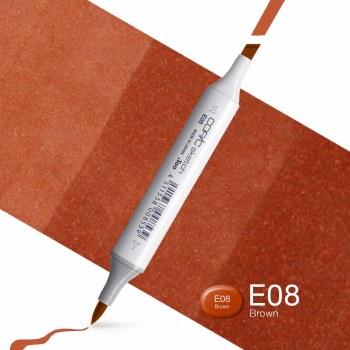 Copic Sketch E08 Brown