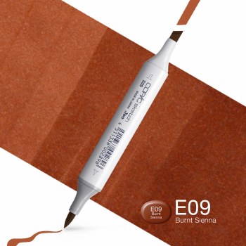 Copic Sketch E09 Burnt Sienna