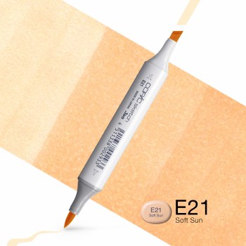 Copic Sketch E21 Soft Sun