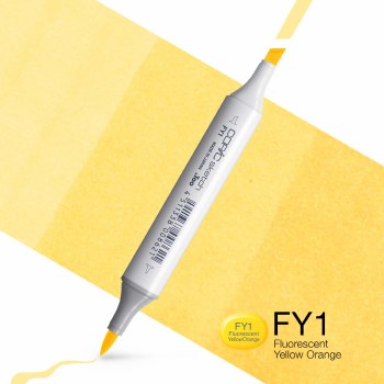 Copic Sketch FY1 Fluorescent Yellow Ochre