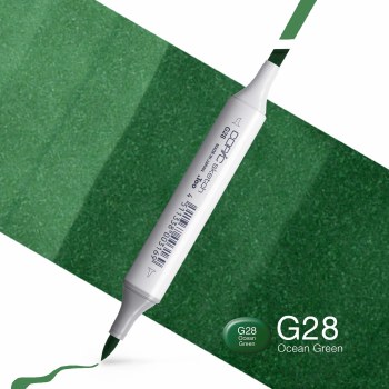 Copic Sketch G28 Ocean Green