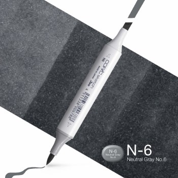 Copic Sketch N6 Neutral Gray 6