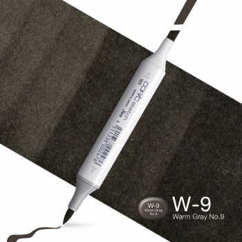 Copic Sketch W9 Warm Grey 9