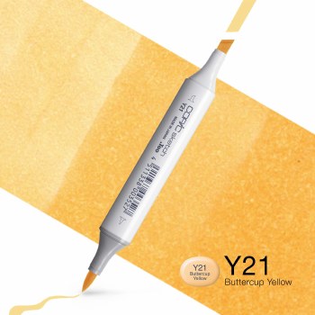 Copic Sketch Y21 Buttercup Yellow
