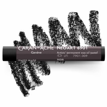 Neoart 6901 Wax Oil Pastel - Black 009