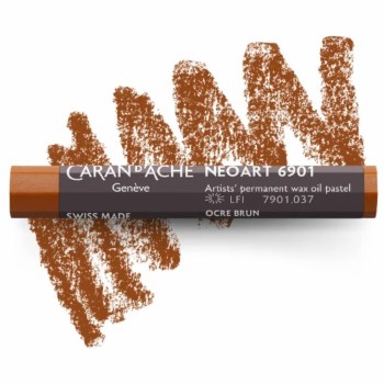Neoart 6901 Wax Oil Pastel - Brown Ochre 037