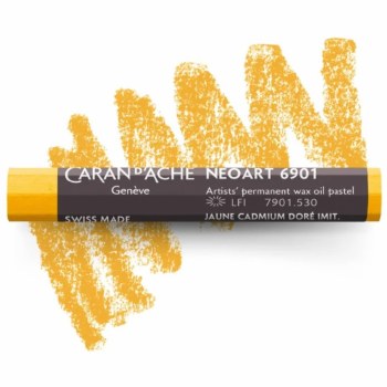 Neoart 6901 Wax Oil Pastel - Golden Cadmium Yellow Hue 530
