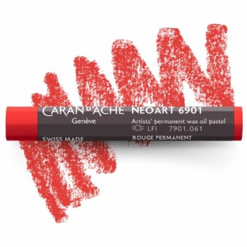 Neoart 6901 Wax Oil Pastel - Permanent Red 061
