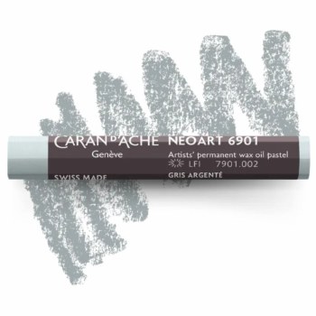 Neoart 6901 Wax Oil Pastel - Silver Grey 002
