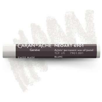 Neoart 6901 Wax Oil Pastel - White 001