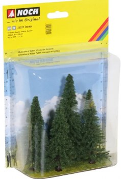 NOCH model Fir Trees 8-12cm - Set of 4