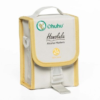 Ohuhu Honolulu 24 Skin Tone - Dual Tipped Alcohol Markers