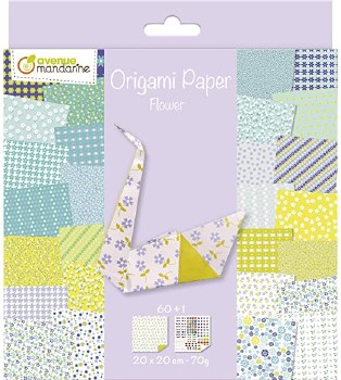 Origami Paper - Flowers